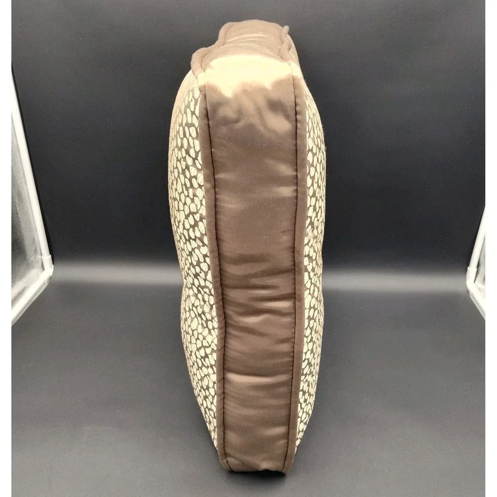 VTG Couch Pillow Square Luxery‎ Gold 17x17x3 Covers Throw Sparkling BL3.3GO3533